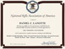 NRA Certificate
